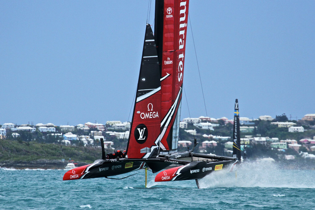 Emirates Team Nz Win The Louis Vuitton Cup