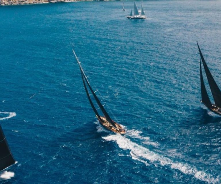 Back to the Future: J Class Joins AC75 & AC40 Fleets in Barcelona